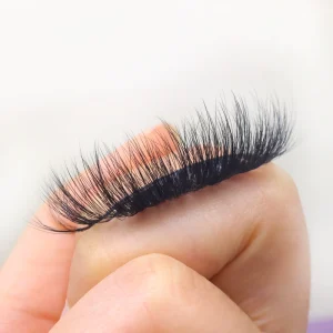 False Mink Eye Lashes Fluffy Strip Eyelashes Vendor 3D 5D Faxu Mink 16 18mm Full Strip Eyelashes With Packaging Box