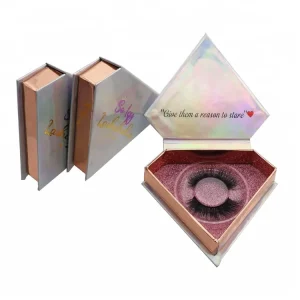 False eyelash packaging private label dramatic eyelashes volume mink lashes