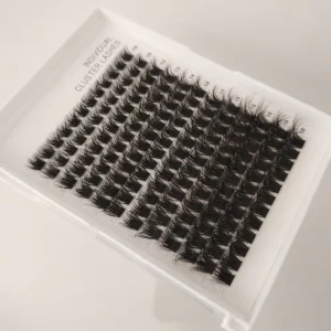 Fan Eyelash DIY Lash Fluffy Cluster Private Label Volume 3D Faux Mink Cluster Lashes Bottom Lash Spike Clusters