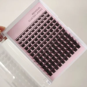 Fan Eyelash DIY Lash Fluffy Cluster Private Label Volume 3D Faux Mink Cluster Lashes Bottom Lash Spike Clusters