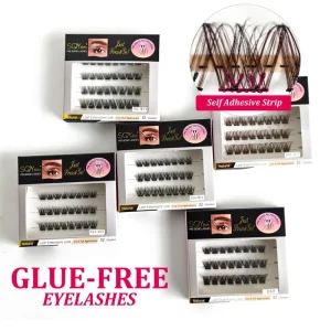 Fast Delivery No Glue Needed Segment Diy Eyelash Extension Pre ‘W’ Bonded Diy Cluster Eyelashes Press on Lash