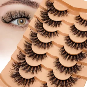 Faux Cils Natural Soft Faux Mink Eyelash Lash Faux Mink Lashes