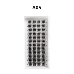 Faux Mink Eyelash Clusters Segmented Eyelash Extensions Thick Volume Strong Thin Band Cluster Lashes Custom Logo