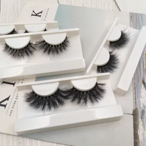 Faux Mink Eyelashes Vendor Private Label Dramatic Natural Faux Mink Thick Long