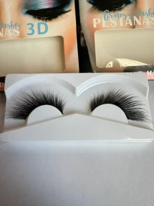 Faux Mink Handmade Black Cotton Band Eyelashes Dramatic Natural Long Color Lashes Box Model Daily Party Increase