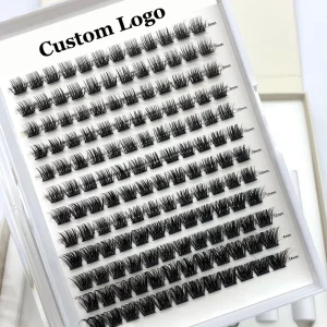 Faux Mink Lash Cluster Vendor Natural Cluster Lash Clusters for Small Business