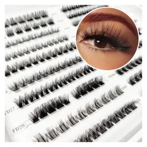 Faux Mink Lashes Clusters Eyelash Extensions Segmented DIY Cluster Lashes