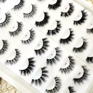 Faux Mink Lashes Vegan Fake Eyelashes 3D Lashes Natural False Eyelashes Dramatic Volume Eyelash Extension