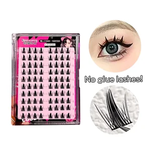 Faux Mink Vegan Glueless DIY Segment Cluster Lashes