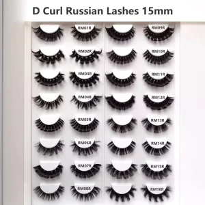 Faux for Mink Wispy Eyelash Natural Look Reusable Professional High Grade Cruelty Free Eyelash Eyelashes Strip
