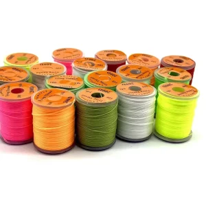 Fishing Accessories Fly Luminous Candy Color Fly Tying Line Fly Tying Thread Fishing Materials 200yd