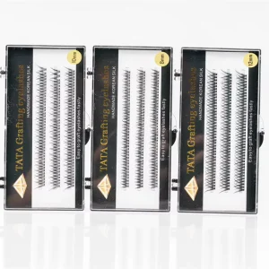 Fishtail Lashes Beauty Salon Professional Grafting Eyelash Extensions Model 120P Clusters Individual Lashes
