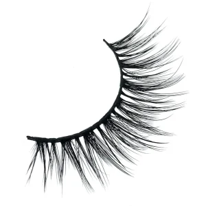 Five Pairs Pack Cruelty Free Lightweight Faux Mink Fluffy 3D Natural Vegan Lashes