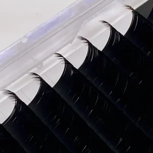 Flat Silk Lashes Faux Mink Eyelash Extensions Lashes Extension Individual