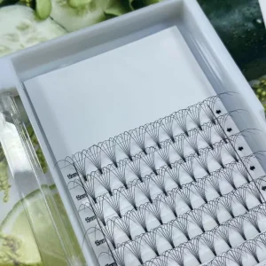 Flourishing Lashes Pre Made Eyelash Fans Short Stem 3D 4D 5D 6D 10D Volume Eyelash Extensions