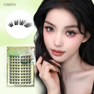 Flower Shaped Cluster Lashes fox Style False Eyelashes Thick and Natural with logo Customization