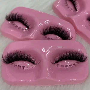 Fluffy 15mm to 25mm Real Mink Hair Eyelashes Spike Strip Lashes Bulk Handmade High Quality Top and Bottom Lash Vendors