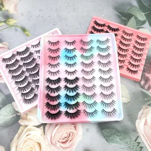 Fluffy 3D Mink Eyelashes Natural Look for Daily Wear Soft & Lightweight Eyelash Extension Item