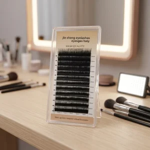 Fluffy 5D Thick Multi layer False Eyelashes Camellia 3D Three dimensional Flower Shaped Eyelash Extension Strip