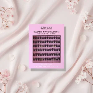 Fluffy DIY Lash Clusters C D Curl Natural DIY Cluster Lashes With Private Label Handmade Manga Style Eyelash Clusters
