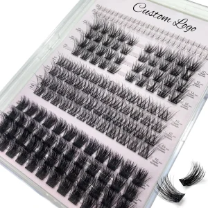 Fluffy Eyelash Cluster Lashes Kit with Bottom Lashes