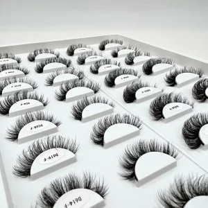 Fluffy Faux Mink Eyelashes with Natural Style Custom Package and Fast Shipping Private Label False Eyelashes