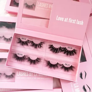 Fluffy Full Real Mink Eyelashes Vendors 15mm 25mm Wispy Strip Lashes That Look Like Eyelash Extensions