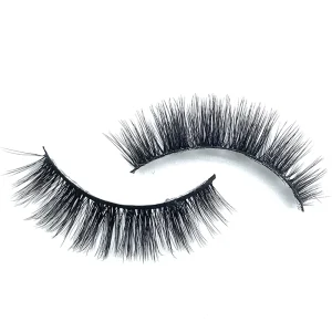 Fluffy Full Strip Soft Handmade 3D Silk Lashes Vendor With Custom Lashes Boxes