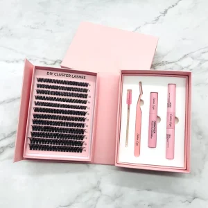 Fluffy Lash Clusters Supply Handmade Cluster Lash Extensions Lash Cluster Vendors Fluffy with Spikes