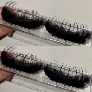 Fluffy Lash Strips Vendor Handmade 100 Real Mink Hair Eyelashes Strip Lashes That Look Like Eyelash Extensions