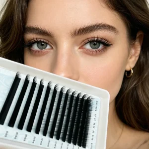 Fluffy Messy 3D Faux Mink Segment Cluster Lashes Handmade Eyelashes Beauty Salon