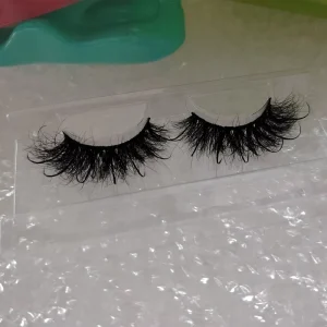 Fluffy Mink Eyelash Luxury Eyelashes Real Siberia Mink Fur Full Strip Eyelashes Wispy Lash Spiked Lashes