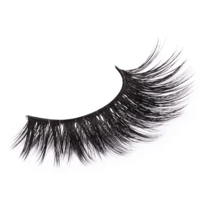 Fluffy Mink Eyelash Vendor Customized Strip Lash Packing Real 3d Thick Full Strip Lashes