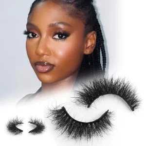 Fluffy Mink Lashes Short Messy Wispy Natural Eyelashes 10mm 25mm Handmade Real 3D Mink Eyelashes Makeup False Lashes