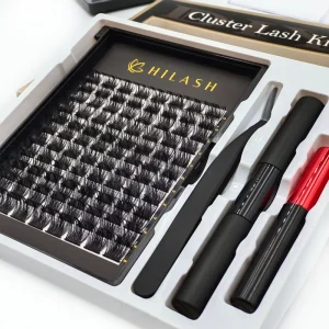 Fluffy Volume Mink Cat Eye Lash Clusters D Curl