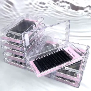 For Classic Volume Eyelash Extensions Synthetic Hair Individual Lashes Cruelty Free Vegan Cashmere Feel