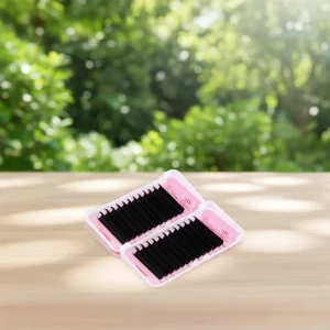 For Lash Trays Synthetic Hair Lashes Private Label 0.03 0.05 Volume Silk Individual Eyelash Extensions Natural