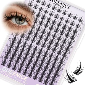 For Manga Lashes Cluster 144Pcs Fairy Anime Lash Clusters 8 16mm Wispy Natural Invisible Band Cruelty Free Semi Hand Made