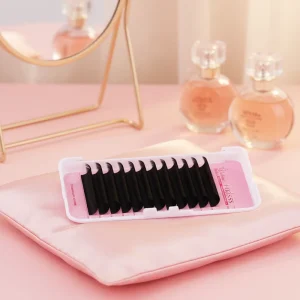For Private Label Volume Extension Individual Lashes Handmade CC Raw Dark Matte Cashmere Vegan