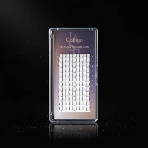 For Spike Lashes Luxury PBT Fiber Lash Extension Natural Soft 3D Vegan Cruelty Free Matte Sparkle Lightweight Easy Fan