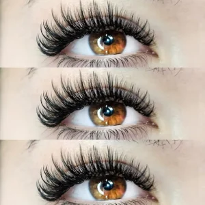 For Wispy 15 30mm Cruelty Free 3D Effect Faux Mink Handmade Strip Eyelashes Private Label Supplier with Box