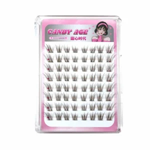 Fox Eye Lashes Soft Natural Lively False Eyelashes Fluffy Daily Makeup Beauty Products Cruelty Free Factory Direct