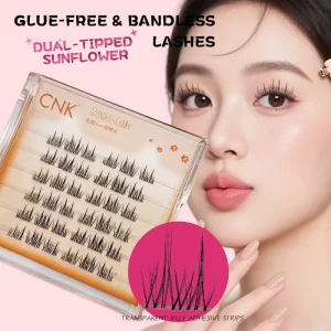 Fox Eyelashes DIY Cluster Lashes with Mix Length Handmade Fur Extensions