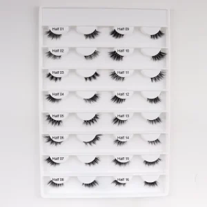 Free Sample Eyelash DIY Segment Faux Mink Home DIY Lashes Pre cut Lashes From Lashes Seller