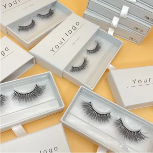 Free Sample Light Weight Custom Packaging Mink Vending Machine Eyelashes 3d Mink Lash Private Label