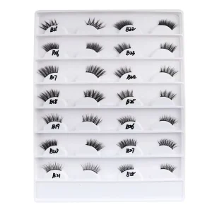Free Samples Wholesales Vendor Lashes Box Packing Available 3D Short Eyelashes Half Lashes Corner Lashes