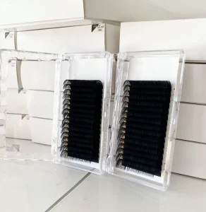 Free Shipping C D CC DD L M Matte Black Cashmere Lash Trays Individual Eyelash Extension Supplies Extension Lashes