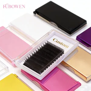 Fubowenlashes Individual Eyelashes Volume Eyelash Extension 6 25Mm Pbt Individual Lash Eyelashes Extensions