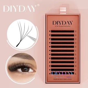 Full Bodied 5D Volume Wispy Eyelashes Soft Invisible Band Handmade Reusable False Lashes for Daily & Party Makeup