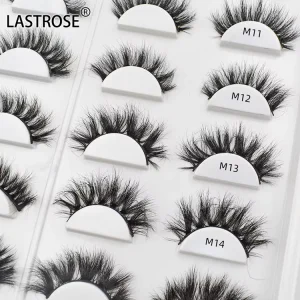 Full Strip 3D Faux Mink Handmade Silk Eyelash Cruelty Free Vegan 3D Fiber Lashes Faux Mink Eyelashes